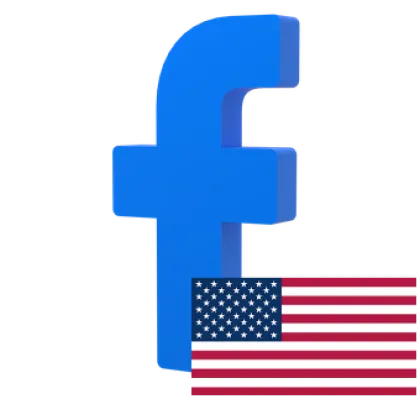 Facebook，美国老账号（养号），注册时间 2007–2022，好友 0–30（包括美国及其他国家真实好友），已通过微软邮箱验证（含邮箱密码），标准定位美国，已开启双因素认证（2FA）