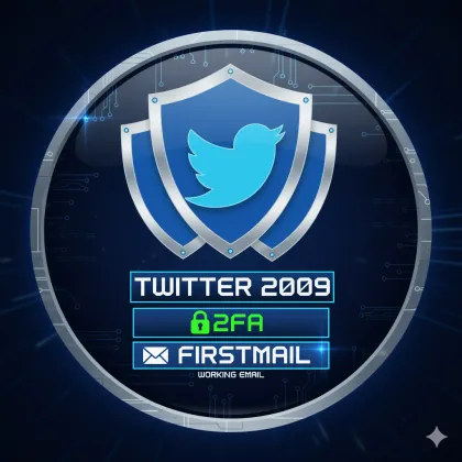 Twitter 2009 年账户+ auth_token + 2FA
